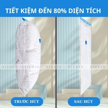 Túi hút chân không size đại đựng chăn nệm - Bảo quản sạch, giảm giá 115k 4