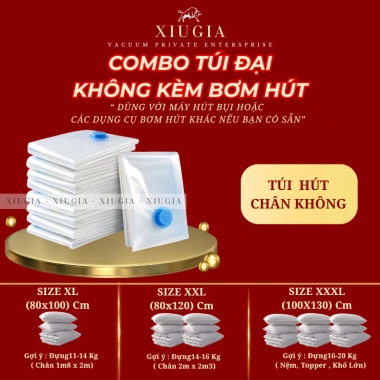 Túi hút chân không size đại đựng chăn nệm - Bảo quản sạch, giảm giá 115k 6