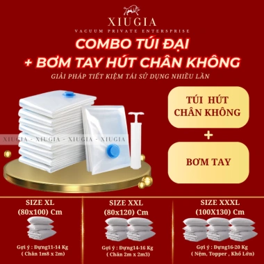 Túi hút chân không size đại đựng chăn nệm - Bảo quản sạch, giảm giá 115k 7