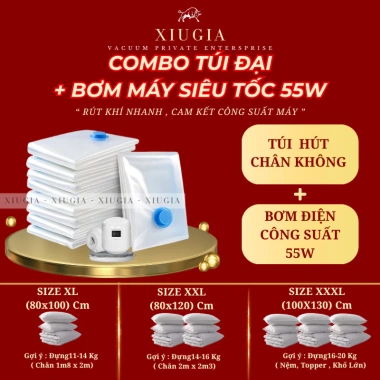 Túi hút chân không size đại đựng chăn nệm - Bảo quản sạch, giảm giá 115k 8