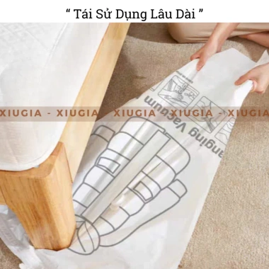 Túi Hút Chân Không Treo Váy và Áo Khoác XIUGIA Dày Dặn - 5 Lỗ Treo, Tùy Chọn Bơm Hút, Giá 52.000 VND 5 Túi Hút Chân Không Treo Váy và Áo Khoác XIUGIA Dày Dặn - 5 Lỗ Treo, Tùy Chọn Bơm Hút, Giá 52.000 VND 5