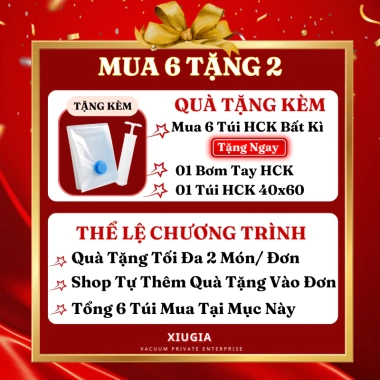 Túi hút chân không VAN3D công nghệ Nhật Bản - Đựng quần áo, chăn màn, ga gối chỉ 20.000đ