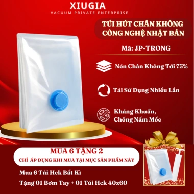 Túi hút chân không VAN3D công nghệ Nhật Bản - Đựng quần áo, chăn màn, ga gối chỉ 20.000đ