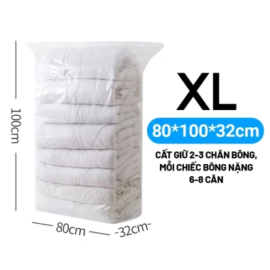 Túi Hút Chân Không YUUS Không Cần Bơm - Đựng Quần Áo, Chăn Màn, Tiết Kiệm 20% 9