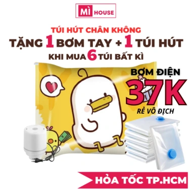 Túi Hút Đựng Quần Áo Chăn Màn Tiện Lợi - Giảm Giá, Giá 11.900₫ Mì House