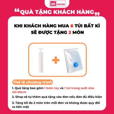 Túi Hút Đựng Quần Áo Chăn Màn Tiện Lợi - Giảm Giá, Giá 11.900₫ Mì House