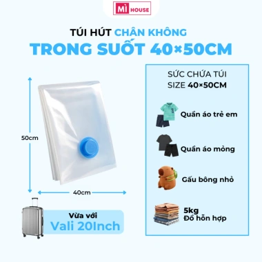 Túi Hút Đựng Quần Áo Chăn Màn Tiện Lợi - Giảm Giá, Giá 11.900₫ Mì House