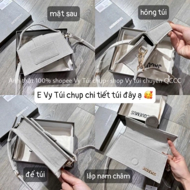 Túi Jac ngang be vải size 20 full hộp kèm dây đeo chéo chuẩn súp 265.000đ 5 Túi Jac ngang be vải size 20 full hộp kèm dây đeo chéo chuẩn súp 265.000đ 5