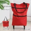 Túi Kéo Đi Chợ Bánh Xe Đa Năng Gấp Gọn - Giỏ Đựng Đồ Siêu Thị 52.742 VND 10