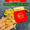 Túi Lộc Mini Cây Vàng 9.999 Combo 20/50 Thỏi - Phong Thủy Két Sắt Giá 7.420₫