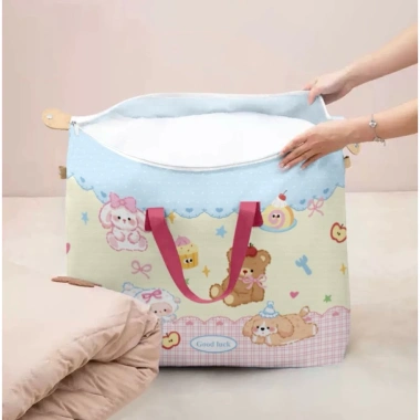 Túi Lớn Ngộ Nghệ Chống Nước Gấp Gọn - Giỏ Đựng Quần Áo Du Lịch, Freeship