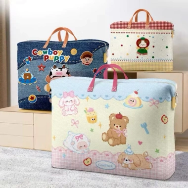 Túi Lớn Ngộ Nghệ Chống Nước Gấp Gọn - Giỏ Đựng Quần Áo Du Lịch, Freeship