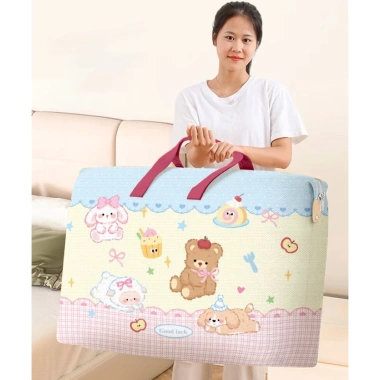 Túi Lớn Ngộ Nghệ Chống Nước Gấp Gọn - Giỏ Đựng Quần Áo Du Lịch, Freeship