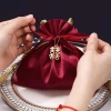Túi Lụa Satin Đỏ Cao Cấp Dây Rút – Đựng Quà, Áo Dài Tết, Lì Xì, Giá 3.050đ 9