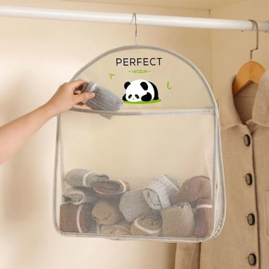Túi lưới 3 ngăn đựng đồ lót, tất, vớ - Họa tiết gấu trúc - Giá 30.000đ giảm từ 39.000đ 6 Túi lưới 3 ngăn đựng đồ lót, tất, vớ - Họa tiết gấu trúc - Giá 30.000đ giảm từ 39.000đ 6