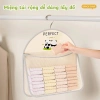 Túi lưới đa năng 3 ngăn đựng đồ lót, vớ, quần áo - gọn gàng, treo tủ, giá chỉ 38.000đ 4