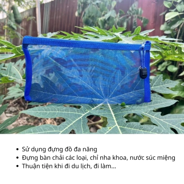 Túi lưới đa năng Dinh Dinh - Đựng đồ vệ sinh răng niềng, bút, giá ưu đãi 15.900₫ 3 Túi lưới đa năng Dinh Dinh - Đựng đồ vệ sinh răng niềng, bút, giá ưu đãi 15.900₫ 3
