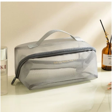 Túi lưới đa năng đựng mỹ phẩm, đồ cá nhân, văn phòng, học sinh - Giá chỉ 49.900 VND, tiết kiệm, nhẹ nhẹ, tiện lợi
