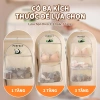 Túi Lưới Đa Ngăn 1-3 Ngăn Treo Móc Rộng, Đựng Quần Áo & Đồ Nhà Bếp Đa Năng 6