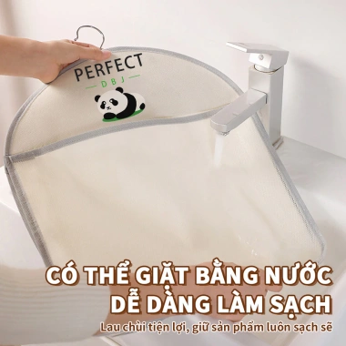 Túi Lưới Đa Ngăn 1-3 Ngăn Treo Móc Rộng, Đựng Quần Áo & Đồ Nhà Bếp Đa Năng 8