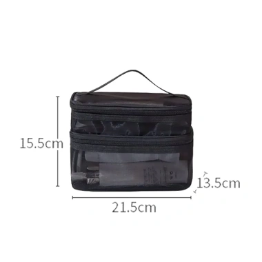 Túi lưới Derf hai lớp trong suốt - Đựng mỹ phẩm đa năng, nhẹ, bền, giảm giá 17% - Chỉ 92.664₫