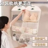 Túi lưới đựng đồ lót, tất vớ, họa tiết gấu trúc 3 ngăn - Giá chỉ 30.000₫
