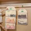 Túi lưới đựng đồ lót tất vớ treo tủ 3 ngăn họa tiết gấu trúc IP888 Giá ưu đãi 27.190 VND 9