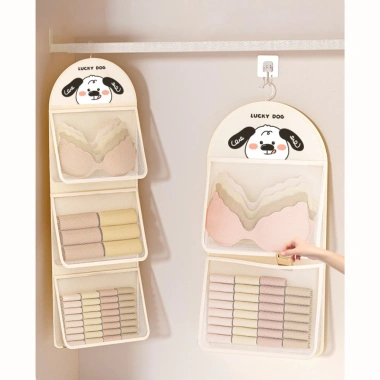 Túi Lưới Đựng Đồ Lót Tất Vớ Treo Tủ Quần Áo - Giỏ Đa Năng 1-2-3 Ngăn Gọn Gàng, 44k 3 Túi Lưới Đựng Đồ Lót Tất Vớ Treo Tủ Quần Áo - Giỏ Đa Năng 1-2-3 Ngăn Gọn Gàng, 44k 3