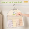 Túi Lưới Đựng Đồ Lót Tất Vớ Treo Tủ Quần Áo - Giỏ Đa Năng 1-2-3 Ngăn Gọn Gàng, 44k 4