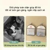 Túi Lưới Đựng Đồ Lót Tất Vớ Treo Tường - Giỏ Treo Có Quai Xách Nhỏ Gọn 17.000 VND 8