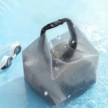 Túi Lưới Đựng Mỹ Phẩm Du Lịch Chống Nước, Thoáng Khí, Gấp Gọn Đa Năng - Chỉ 49.000₫ 6