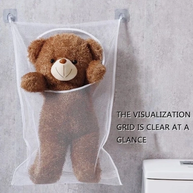 Túi lưới đựng quần áo bẩn treo tường - Tiện lợi, Giá chỉ 39.000đ 7