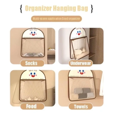 Túi lưới đựng tất vớ & đồ lót, có quai treo tiện lợi - Giá chỉ 19.500 VND 5 Túi lưới đựng tất vớ & đồ lót, có quai treo tiện lợi - Giá chỉ 19.500 VND 5