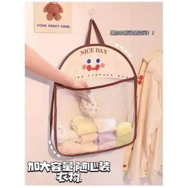 Túi lưới đựng tất vớ & đồ lót, có quai treo tiện lợi - Giá chỉ 19.500 VND 6 Túi lưới đựng tất vớ & đồ lót, có quai treo tiện lợi - Giá chỉ 19.500 VND 6