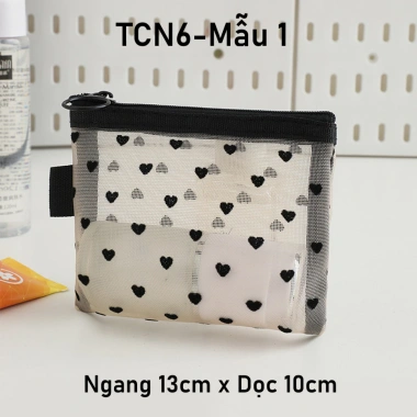 Túi lưới đựng vật dụng trang điểm cá nhân tiện ích TCN6 - Giá chỉ 20.800đ