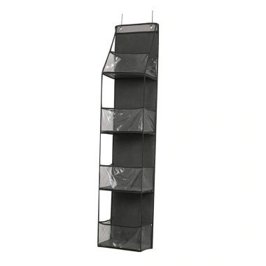 Túi lưới nhựa 3 chiều treo cửa sau 4-6 tầng - Đựng đồ gia đình, tiết kiệm chỗ