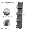 Túi lưới nhựa 3 chiều treo cửa sau 4-6 tầng - Đựng đồ gia đình, tiết kiệm chỗ 10