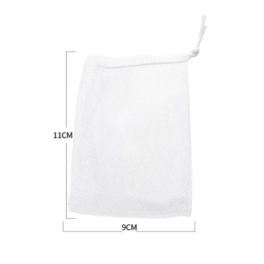 Túi lưới tạo bọt xà phòng 10/20/30 túi - Dây rút treo tiện cho phòng tắm, giá chỉ 28.399đ