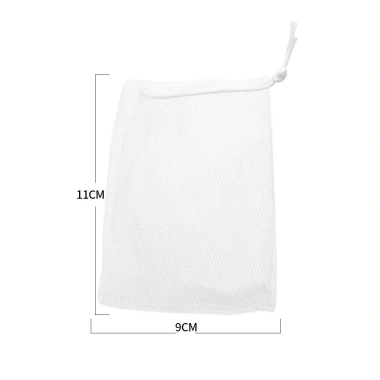 Túi lưới tạo bọt xà phòng 10/20/30 túi - Dây rút treo tiện cho phòng tắm, giá chỉ 28.399đ