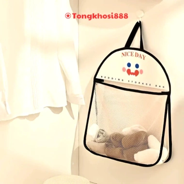 Túi lưới treo đa năng Nice Day T888 - Đựng tất vớ, đồ lót, quai treo tiện lợi, decor nhà xinh, chỉ 15.265₫ 4 Túi lưới treo đa năng Nice Day T888 - Đựng tất vớ, đồ lót, quai treo tiện lợi, decor nhà xinh, chỉ 15.265₫ 4