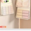 Túi Lưới Treo Đồ Lót 3 Tầng Gấp Gọn Có Móc Giỏ Đựng Cá Nhân Tiện Lợi Tủ 8