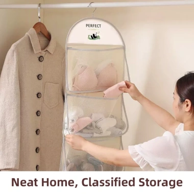 Túi Lưới Treo Quần Áo Đựng Đồ Lót, Tủ Nhiều Ngăn Tiện Lợi - Giá Ưu Đãi 27,900 VND 5