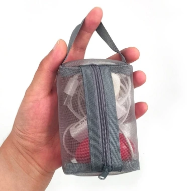 Túi lưới vuông đa năng đựng mỹ phẩm và phụ kiện mini, tiện dụng, giá chỉ 12.600₫ 8