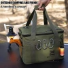 Túi lưu trữ cắm trại ROULING 42L/30L gập lại, dày dặn, chống nước, ngăn thân cây, tiện lợi dã ngoại 6