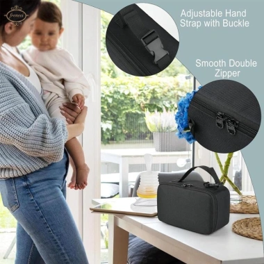Túi lưu trữ du lịch đa năng chống sốc cho thiết bị hút đường hàng không, sơ cứu, dùng ô tô, giá ưu đãi 368.500₫