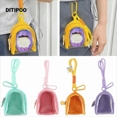 Túi lưu trữ trong suốt DITIPOO mini có dây buộc Đa chức năng trưng bày, cửa sổ, trang trí ba lô, giá chỉ 86.400đ