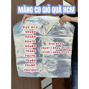 Túi Màng Co Giỏ Quà Tết 1kg Loại 1 Giá Siêu Tiết Kiệm 20.000 VND (25.200 VND)