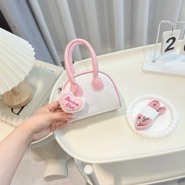 Túi mini 2 quai treo Tim Chữ BARBIE GIRL cute kiểu Hàn Quốc size 14 – Giá 72.000₫