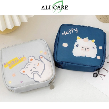 Túi mini ALI CARE chống thấm nước đựng băng vệ sinh, son môi, mỹ phẩm nhỏ gọn 35.000₫