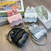 Túi mini đeo chéo nơ bạc in chữ NIE cute Hàn Quốc cho mẹ và bé - 75.000 VND 7